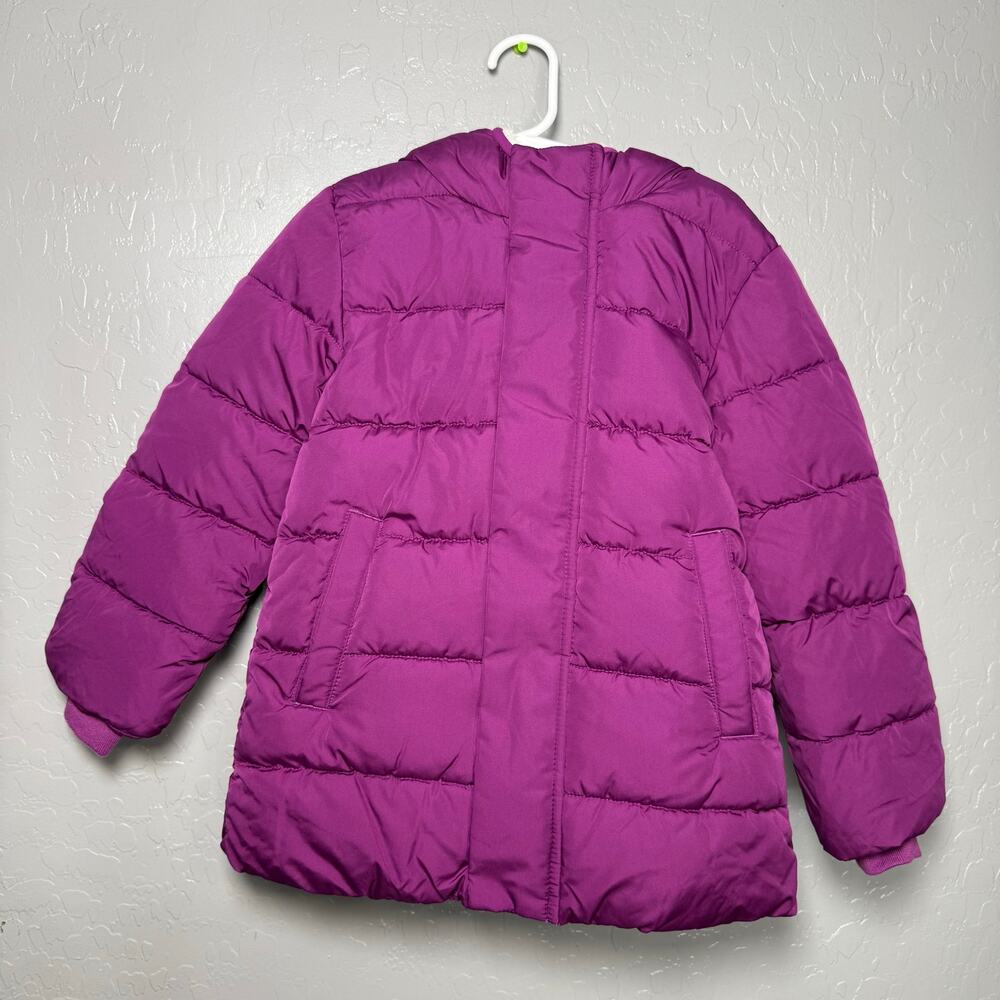 Primary Parka Puffer Coat in Boysenberry, 5